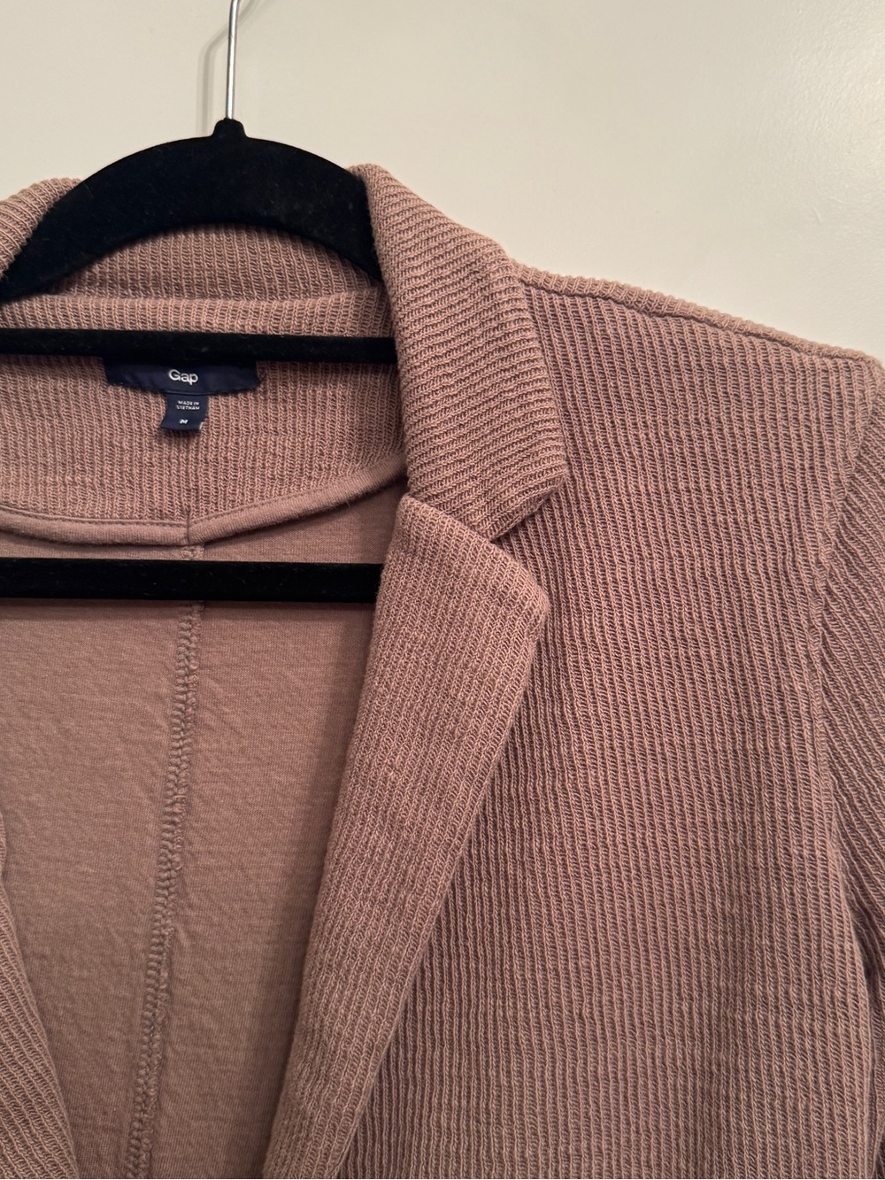 GAP Tan Sweater Blazer